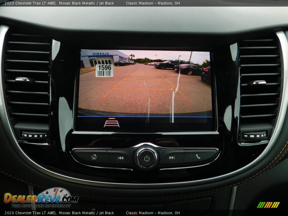 2020 Chevrolet Trax LT AWD Mosaic Black Metallic / Jet Black Photo #21