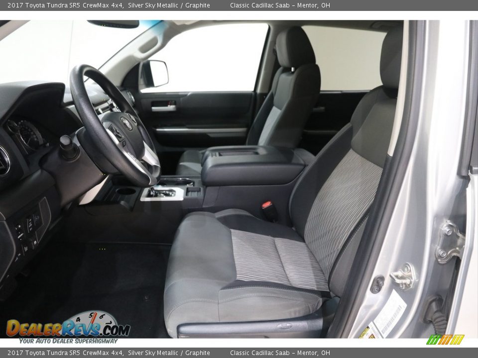 2017 Toyota Tundra SR5 CrewMax 4x4 Silver Sky Metallic / Graphite Photo #6