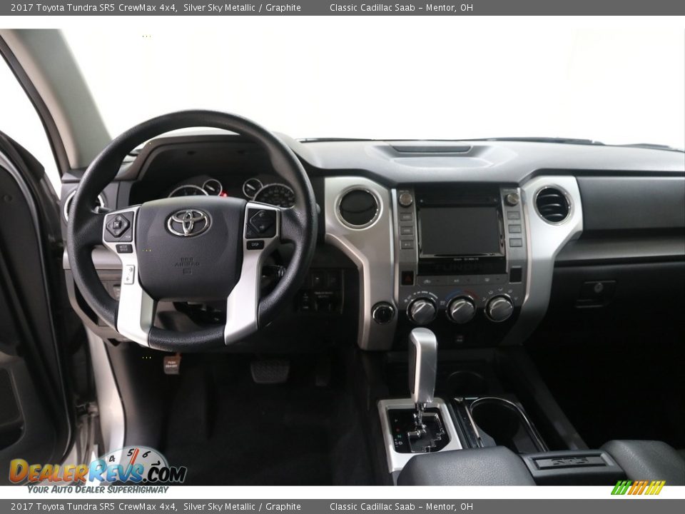 2017 Toyota Tundra SR5 CrewMax 4x4 Silver Sky Metallic / Graphite Photo #7