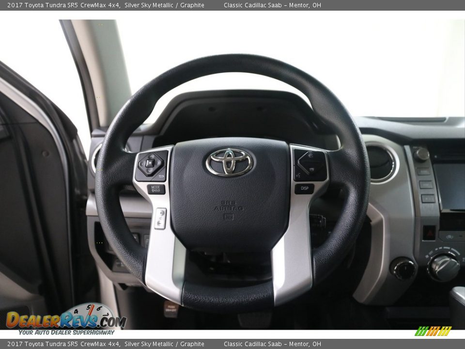2017 Toyota Tundra SR5 CrewMax 4x4 Silver Sky Metallic / Graphite Photo #8