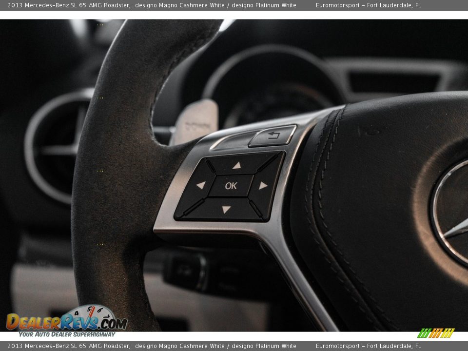 2013 Mercedes-Benz SL 65 AMG Roadster Steering Wheel Photo #26