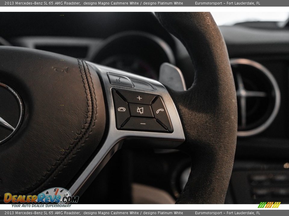 2013 Mercedes-Benz SL 65 AMG Roadster Steering Wheel Photo #27