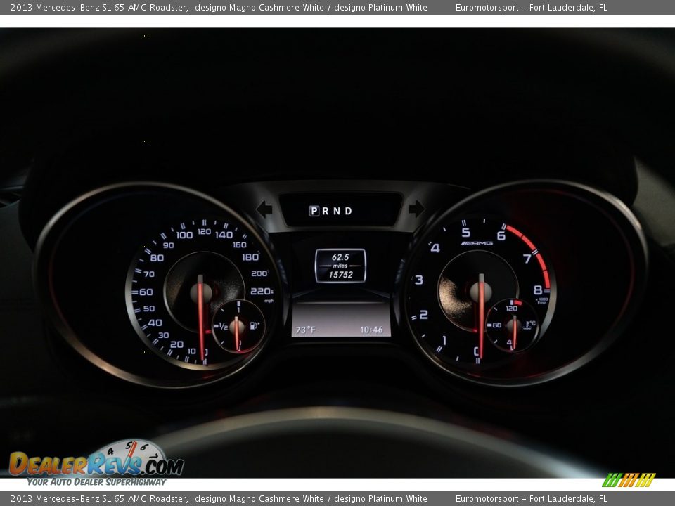 2013 Mercedes-Benz SL 65 AMG Roadster Gauges Photo #28