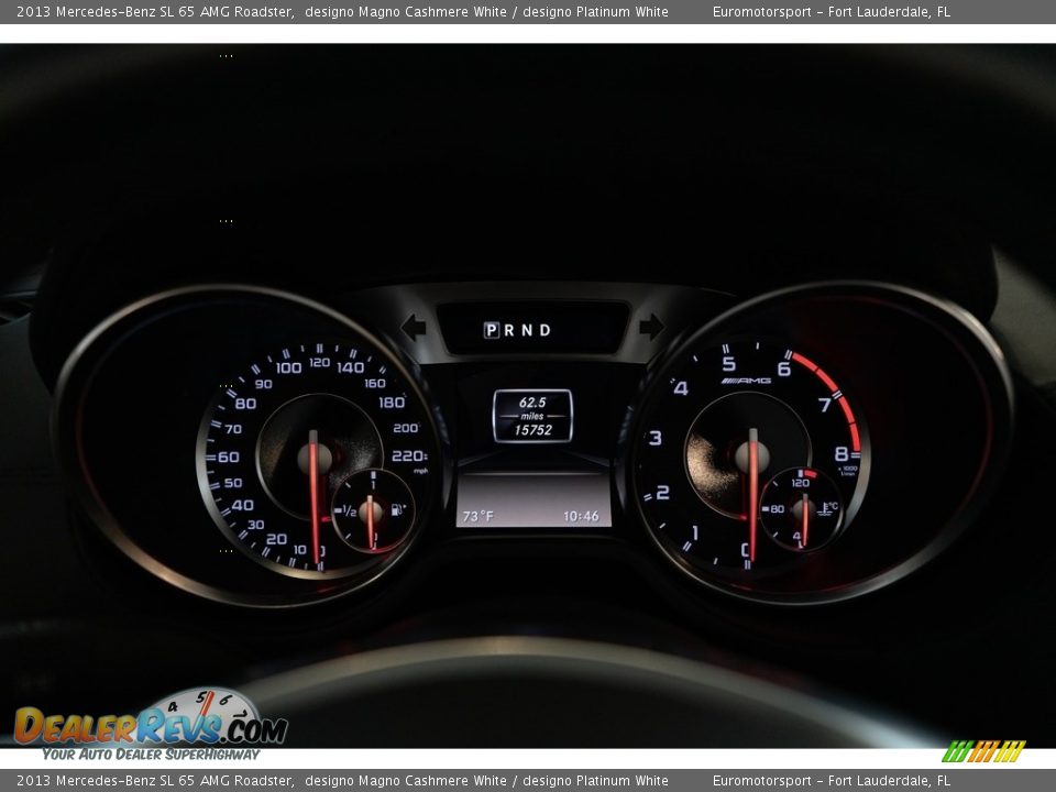 2013 Mercedes-Benz SL 65 AMG Roadster Gauges Photo #28