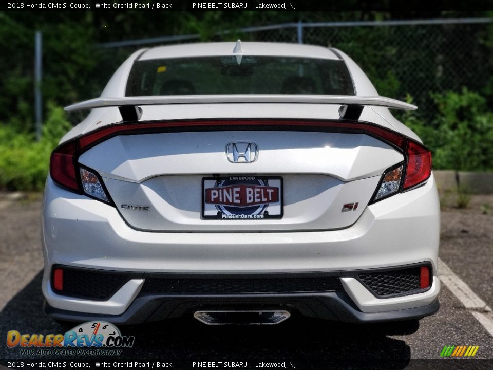 2018 Honda Civic Si Coupe White Orchid Pearl / Black Photo #2