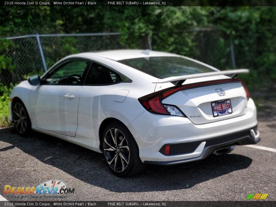 2018 Honda Civic Si Coupe White Orchid Pearl / Black Photo #3