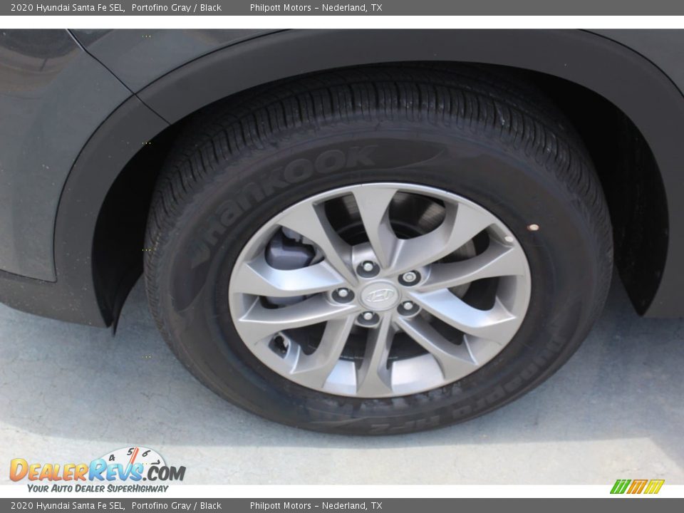 2020 Hyundai Santa Fe SEL Portofino Gray / Black Photo #5