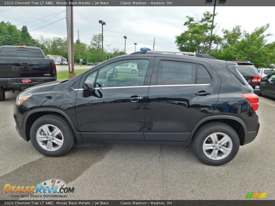 2020 Chevrolet Trax LT AWD Mosaic Black Metallic / Jet Black Photo #6