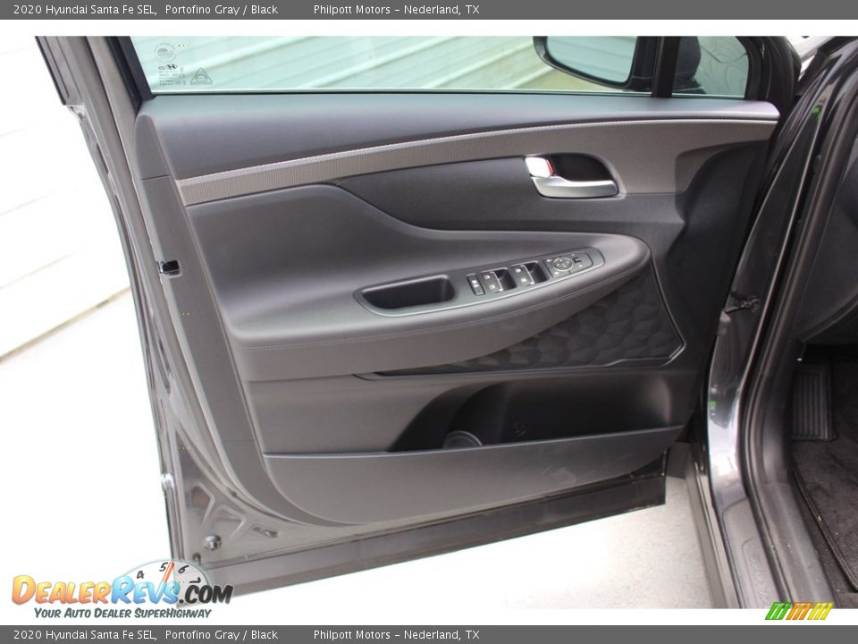 2020 Hyundai Santa Fe SEL Portofino Gray / Black Photo #9