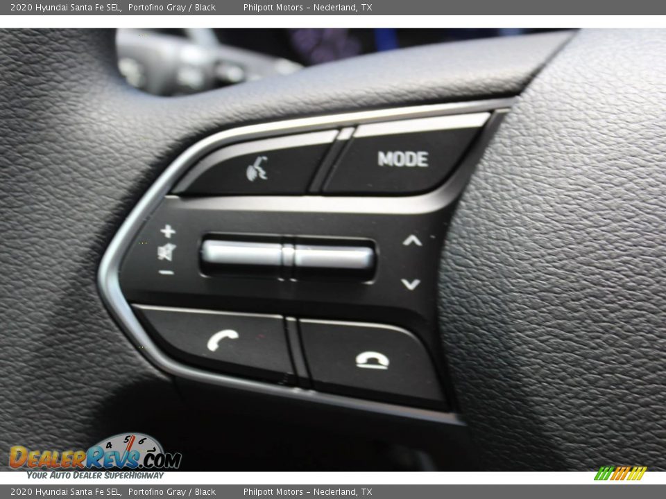 2020 Hyundai Santa Fe SEL Portofino Gray / Black Photo #11