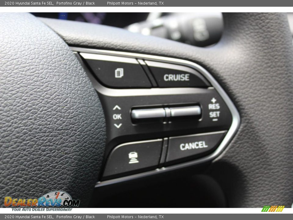 2020 Hyundai Santa Fe SEL Portofino Gray / Black Photo #12