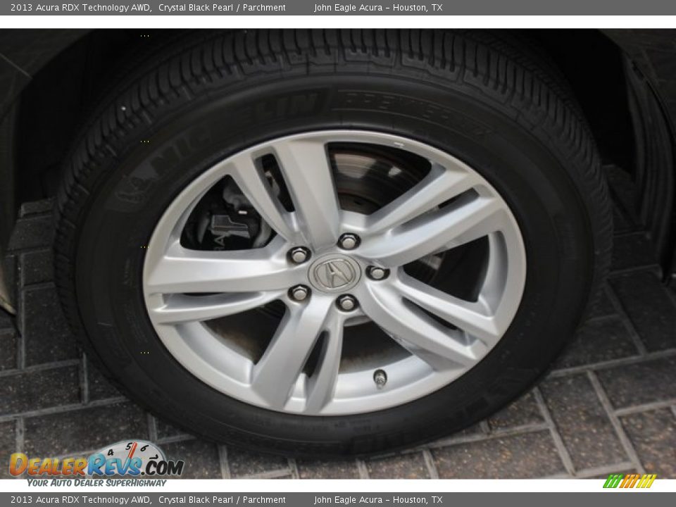 2013 Acura RDX Technology AWD Crystal Black Pearl / Parchment Photo #15