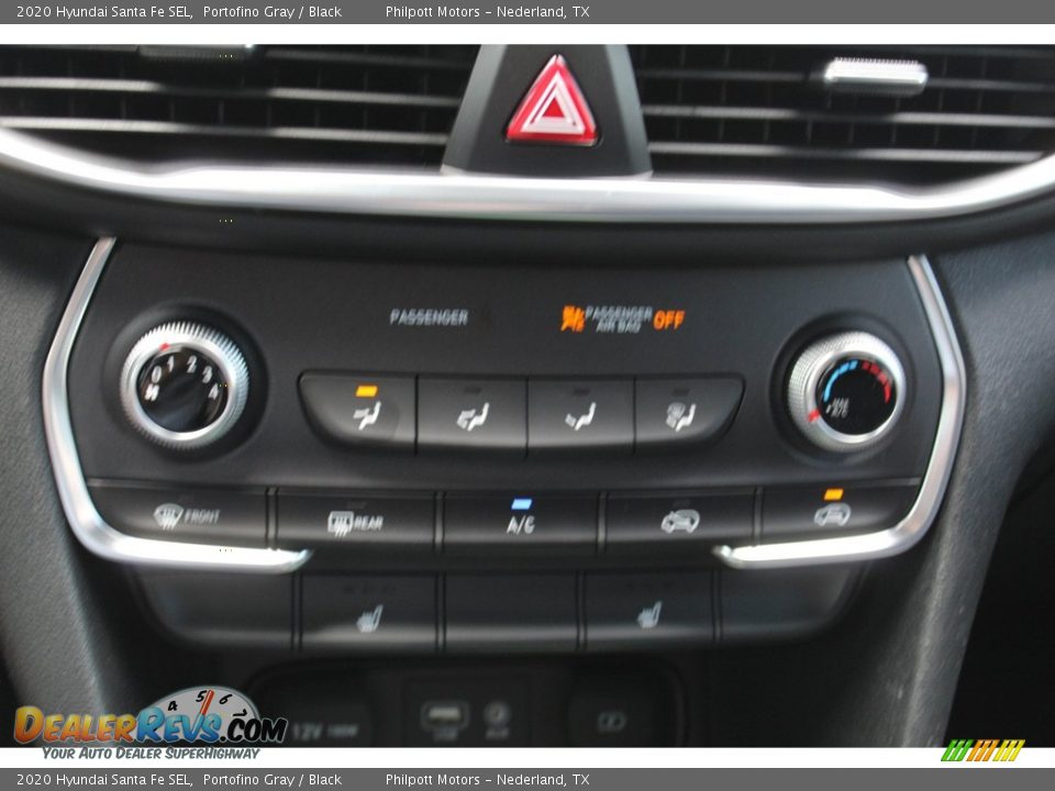 2020 Hyundai Santa Fe SEL Portofino Gray / Black Photo #17