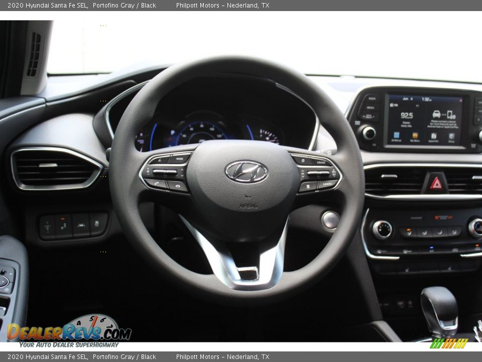 2020 Hyundai Santa Fe SEL Portofino Gray / Black Photo #23