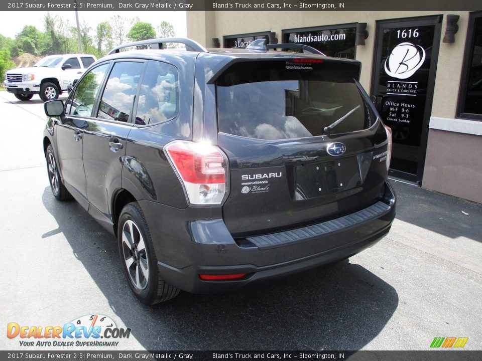 2017 Subaru Forester 2.5i Premium Dark Gray Metallic / Gray Photo #3