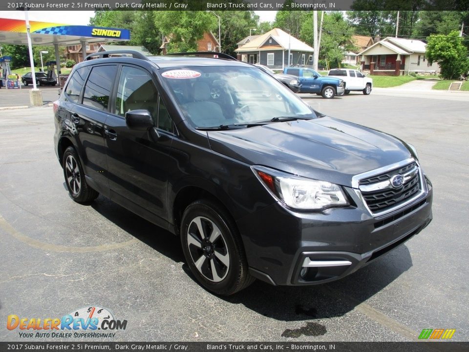 2017 Subaru Forester 2.5i Premium Dark Gray Metallic / Gray Photo #5