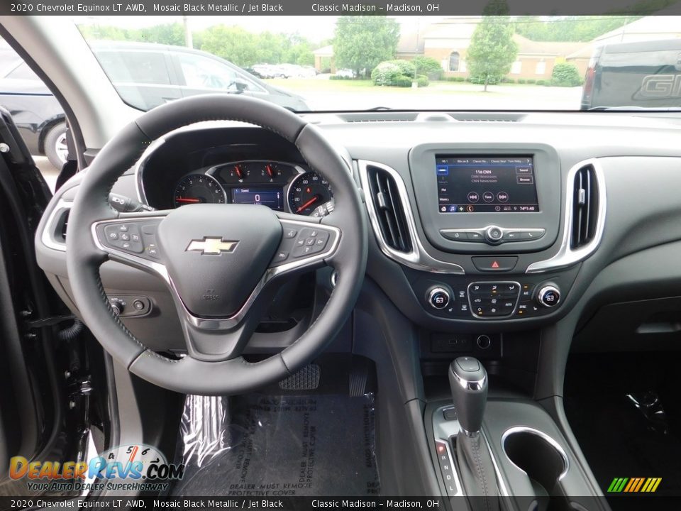 2020 Chevrolet Equinox LT AWD Mosaic Black Metallic / Jet Black Photo #3