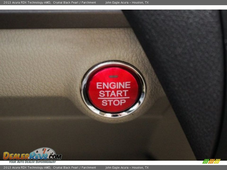 2013 Acura RDX Technology AWD Crystal Black Pearl / Parchment Photo #33