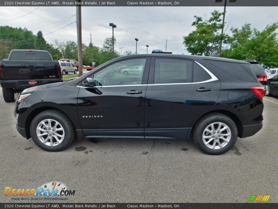 2020 Chevrolet Equinox LT AWD Mosaic Black Metallic / Jet Black Photo #6