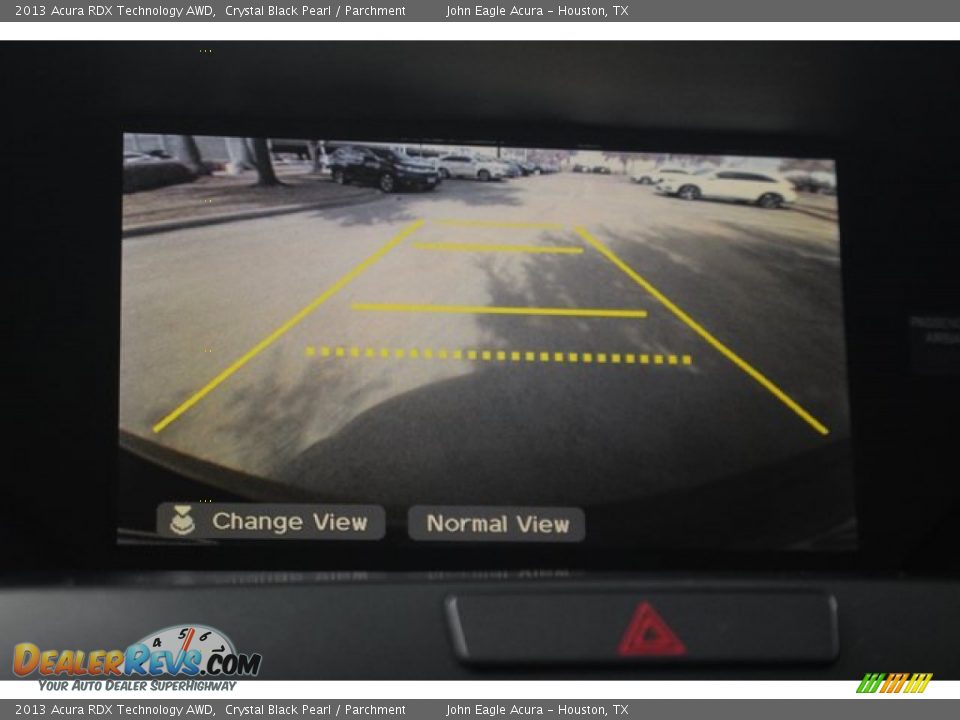 2013 Acura RDX Technology AWD Crystal Black Pearl / Parchment Photo #34
