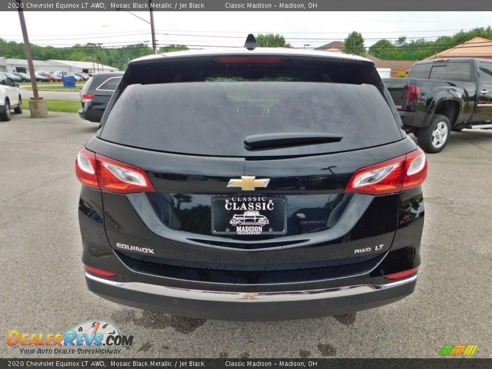 2020 Chevrolet Equinox LT AWD Mosaic Black Metallic / Jet Black Photo #8