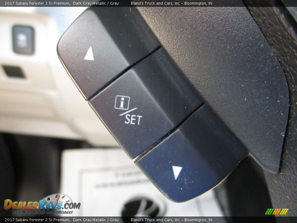2017 Subaru Forester 2.5i Premium Dark Gray Metallic / Gray Photo #17