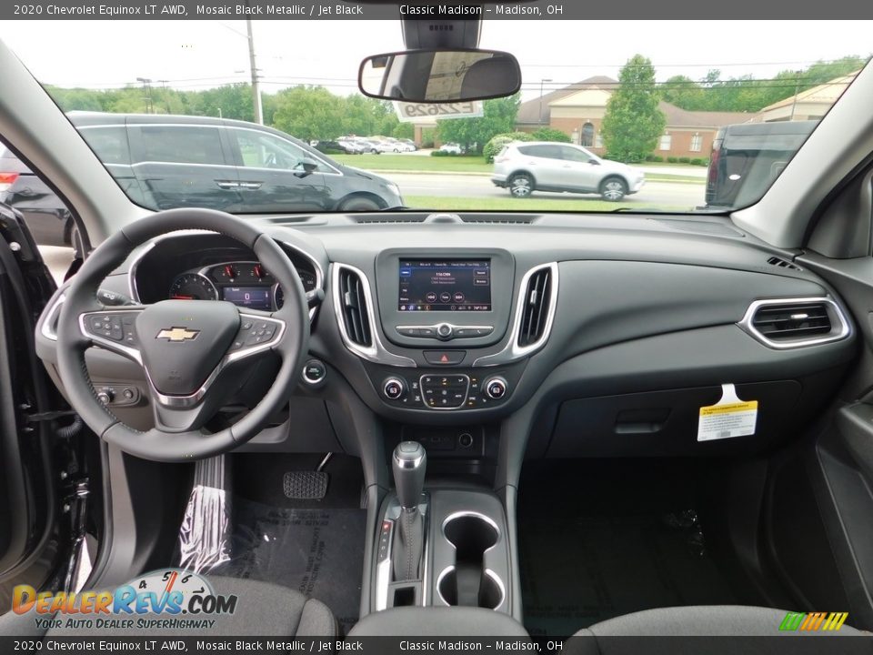 2020 Chevrolet Equinox LT AWD Mosaic Black Metallic / Jet Black Photo #13