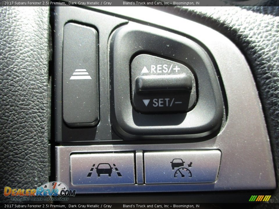 2017 Subaru Forester 2.5i Premium Dark Gray Metallic / Gray Photo #18