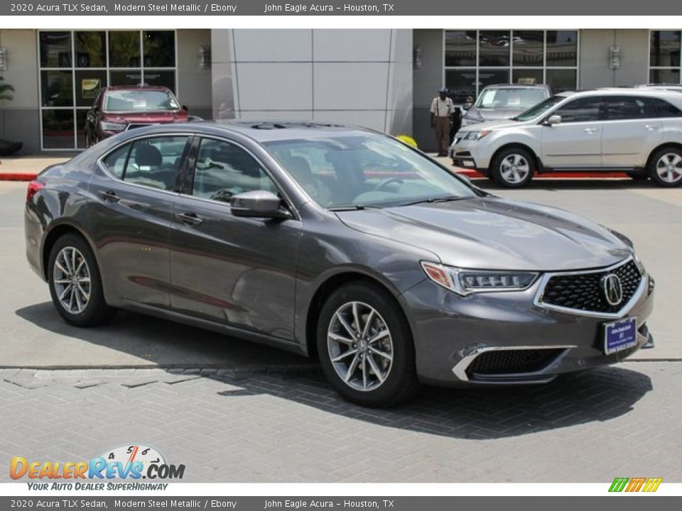 2020 Acura TLX Sedan Modern Steel Metallic / Ebony Photo #2