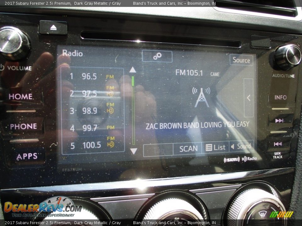 2017 Subaru Forester 2.5i Premium Dark Gray Metallic / Gray Photo #20