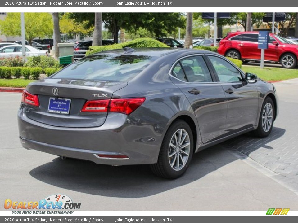 2020 Acura TLX Sedan Modern Steel Metallic / Ebony Photo #7