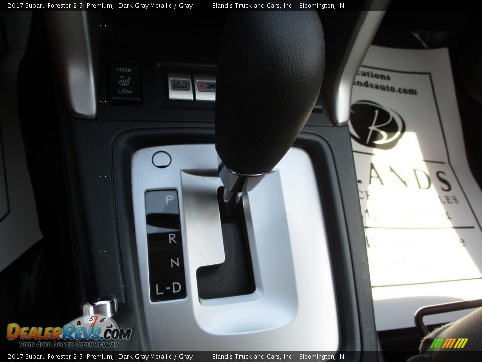 2017 Subaru Forester 2.5i Premium Dark Gray Metallic / Gray Photo #25