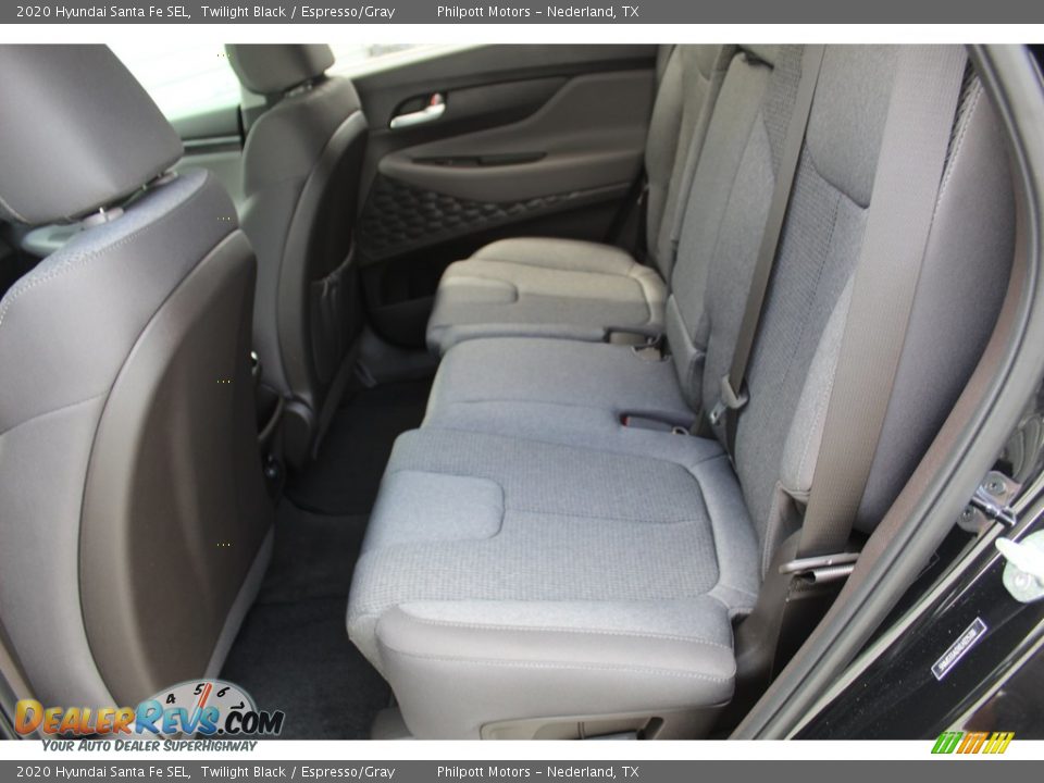 2020 Hyundai Santa Fe SEL Twilight Black / Espresso/Gray Photo #20