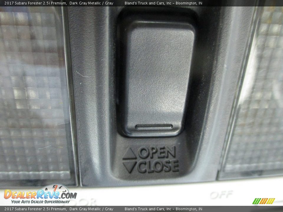 2017 Subaru Forester 2.5i Premium Dark Gray Metallic / Gray Photo #29