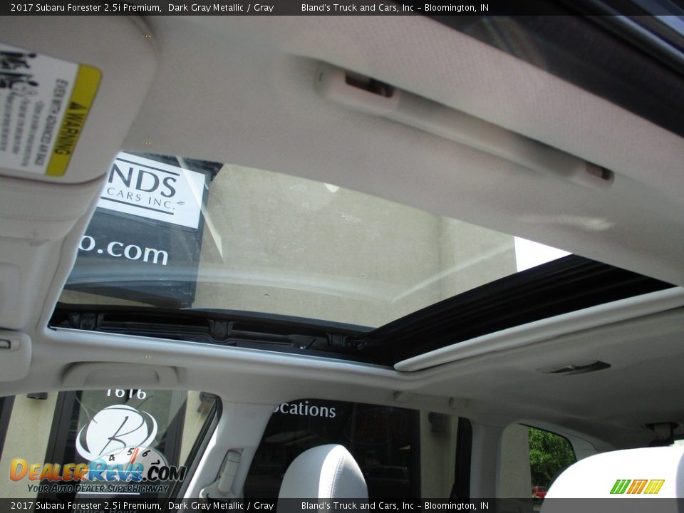 2017 Subaru Forester 2.5i Premium Dark Gray Metallic / Gray Photo #30