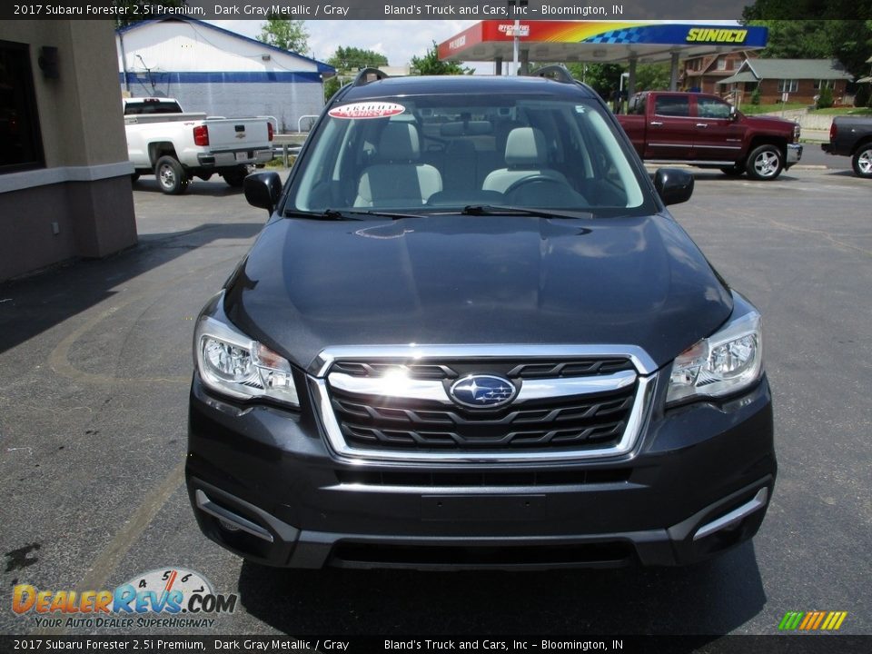 2017 Subaru Forester 2.5i Premium Dark Gray Metallic / Gray Photo #31