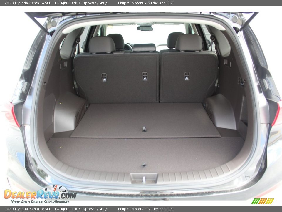 2020 Hyundai Santa Fe SEL Twilight Black / Espresso/Gray Photo #23