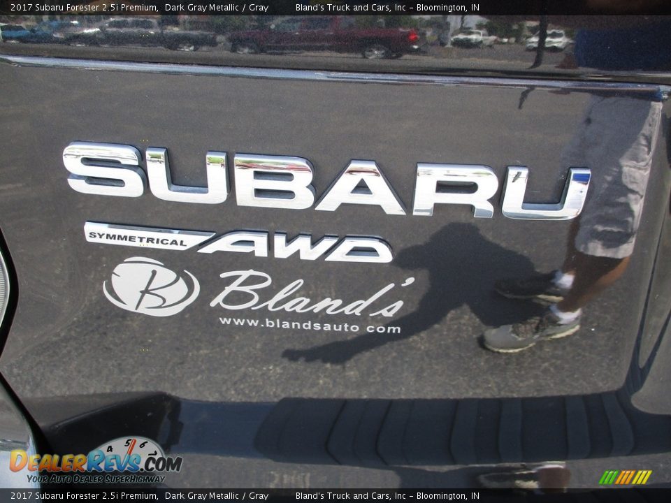 2017 Subaru Forester 2.5i Premium Dark Gray Metallic / Gray Photo #35