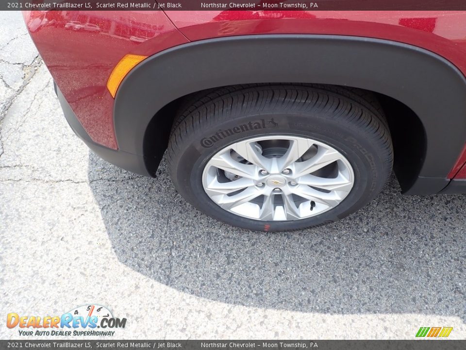 2021 Chevrolet TrailBlazer LS Scarlet Red Metallic / Jet Black Photo #2