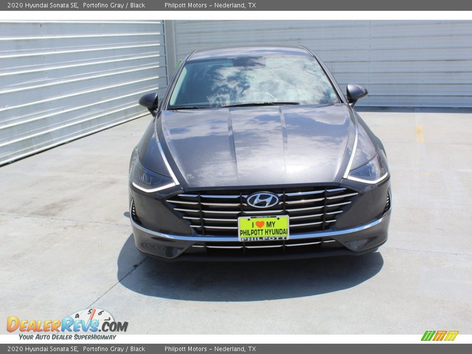2020 Hyundai Sonata SE Portofino Gray / Black Photo #3