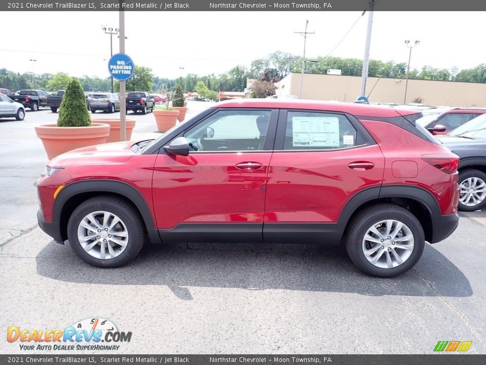 Scarlet Red Metallic 2021 Chevrolet TrailBlazer LS Photo #3