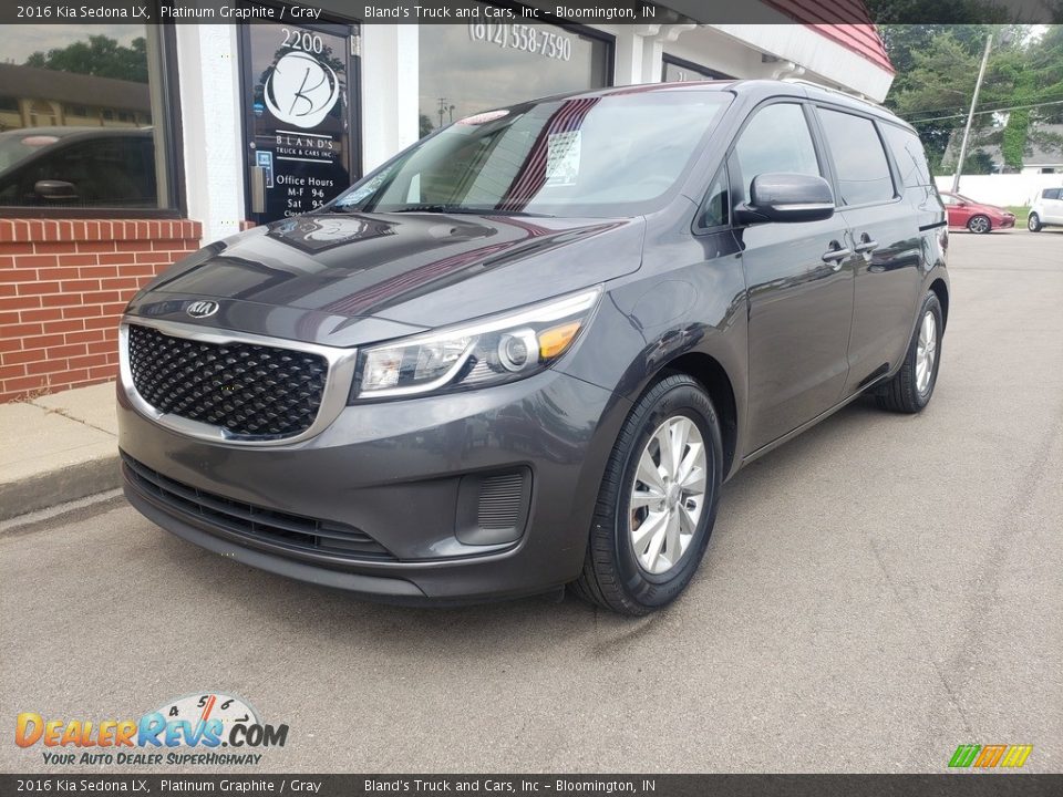 2016 Kia Sedona LX Platinum Graphite / Gray Photo #2