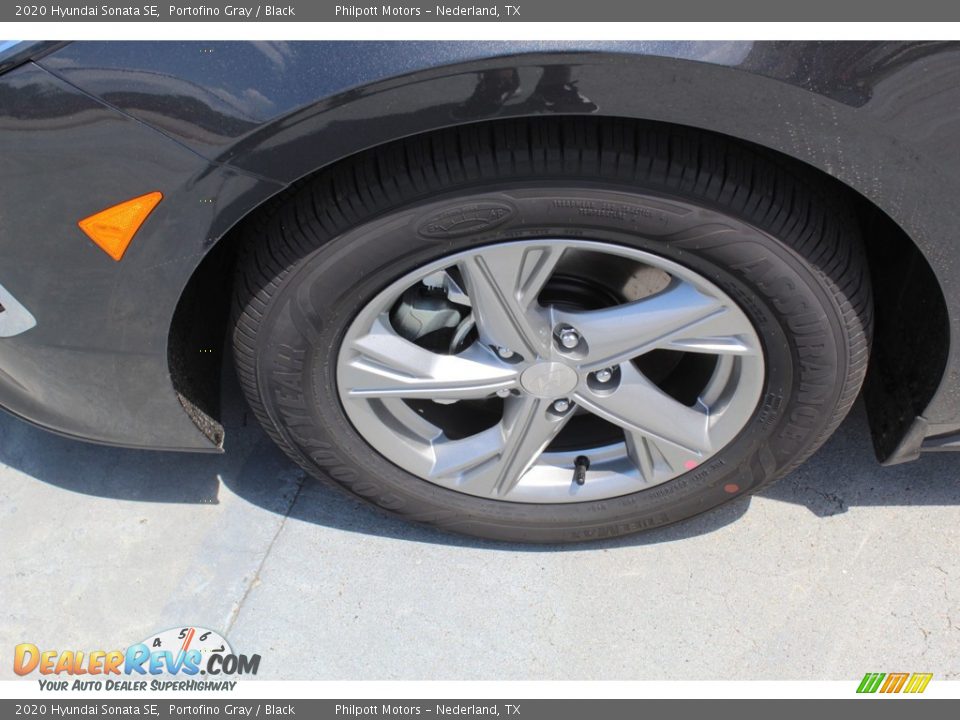 2020 Hyundai Sonata SE Portofino Gray / Black Photo #5