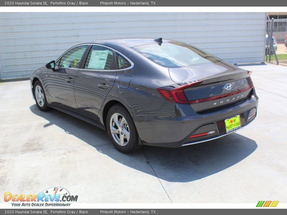 2020 Hyundai Sonata SE Portofino Gray / Black Photo #6