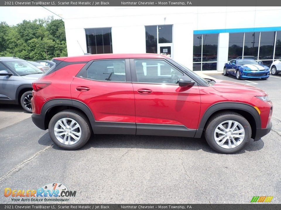 Scarlet Red Metallic 2021 Chevrolet TrailBlazer LS Photo #7