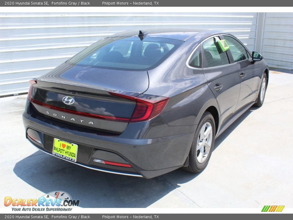 2020 Hyundai Sonata SE Portofino Gray / Black Photo #8