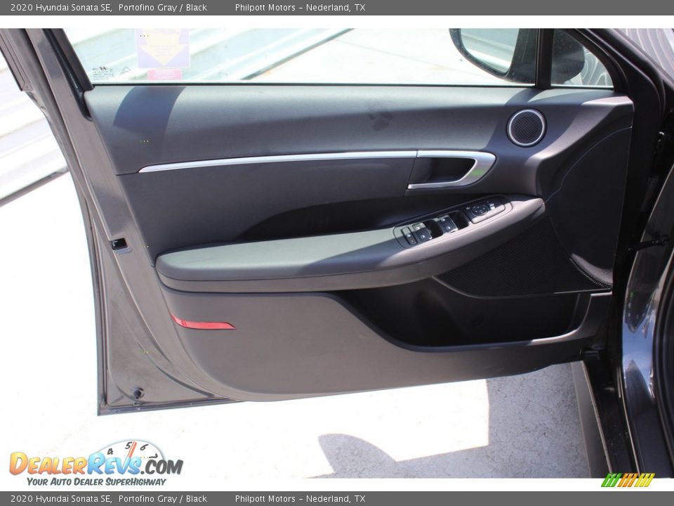 2020 Hyundai Sonata SE Portofino Gray / Black Photo #9
