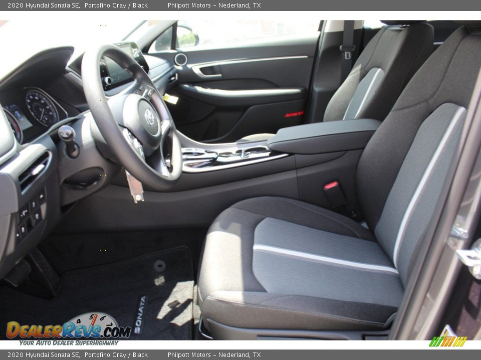 2020 Hyundai Sonata SE Portofino Gray / Black Photo #10