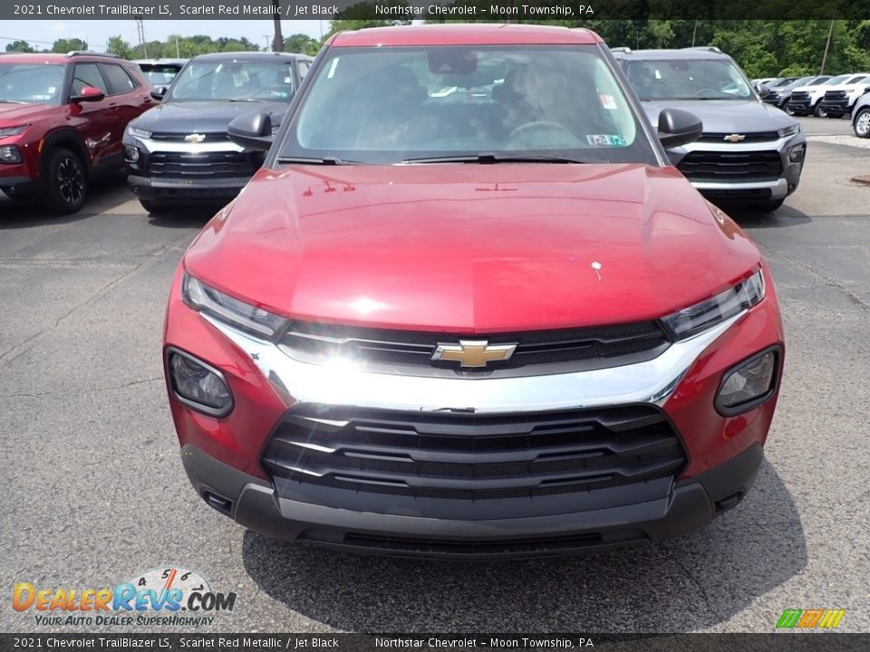 2021 Chevrolet TrailBlazer LS Scarlet Red Metallic / Jet Black Photo #9