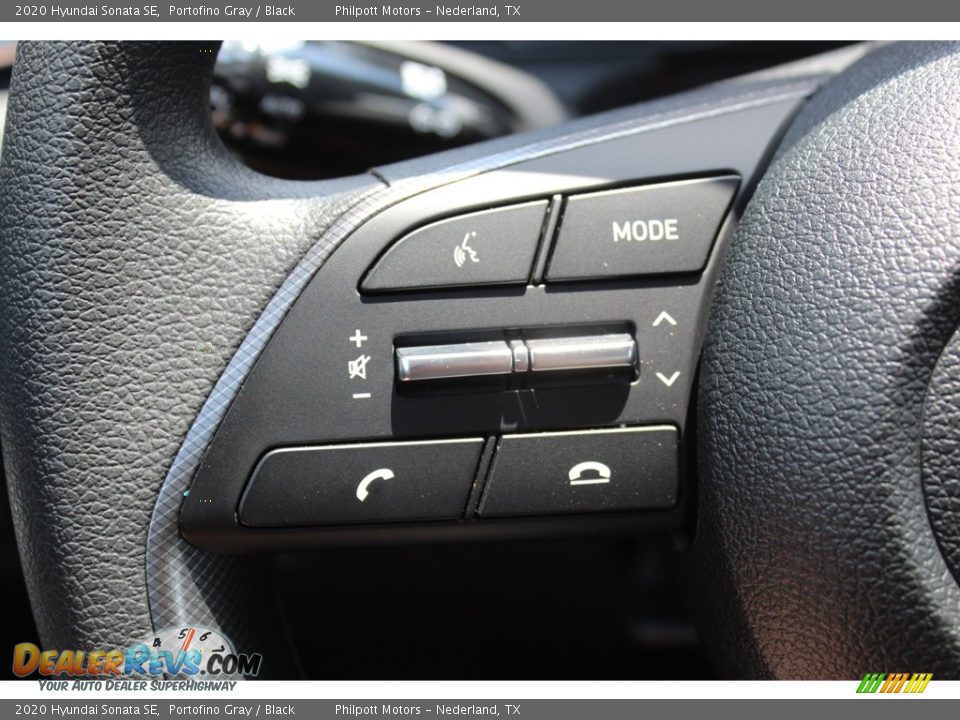 2020 Hyundai Sonata SE Portofino Gray / Black Photo #11